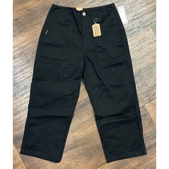 Urban Outfitters 5 Star General 9/29 Black Jeans Wide Leg Relaxed NEW - Picture 1 of 7